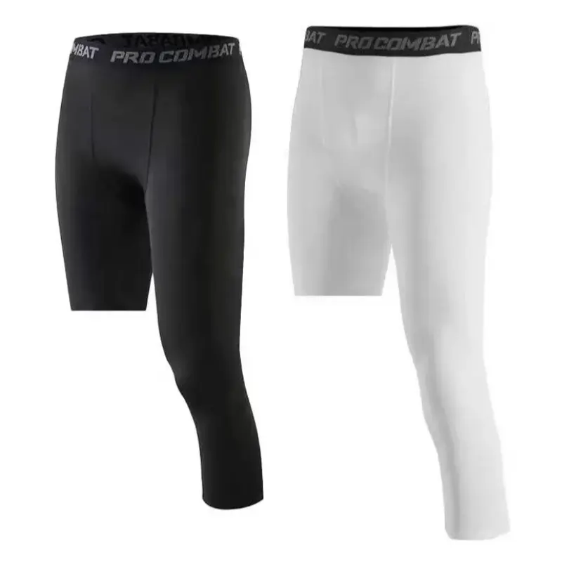 Basketball One-Leg Compression Tights | Youth & Men | Knee Support Performance Gear