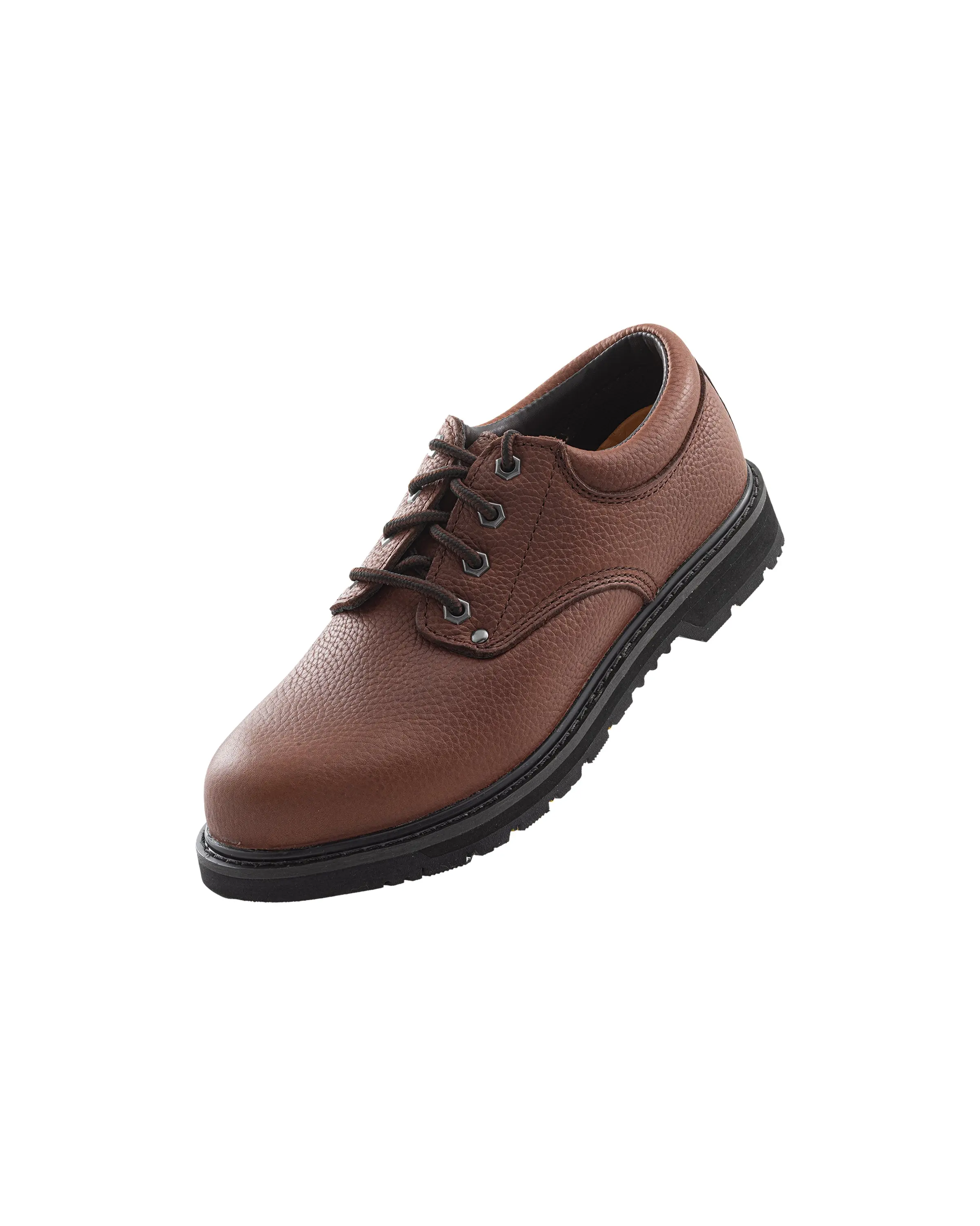 Diehard Brown Oxford Slip Resistant Work Shoes [82442]