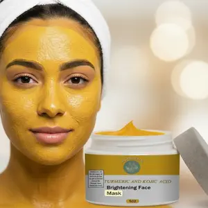 Turmeric and Kojic Acid Brightening face mask