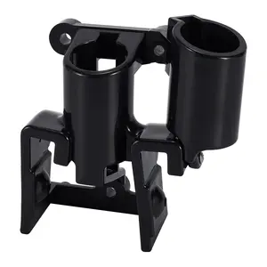 Semi Truck Air Brake Gladhand Holder & Cable Organizer with Mounting Bracket for Coiled Air & Electrical Lines