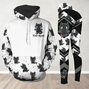 Custom Toothless Hoodie, Night Fury Leggings, How To Train Your Dragon Shirt, Movie Hoodie, Toothless Lover Gift For Her Him