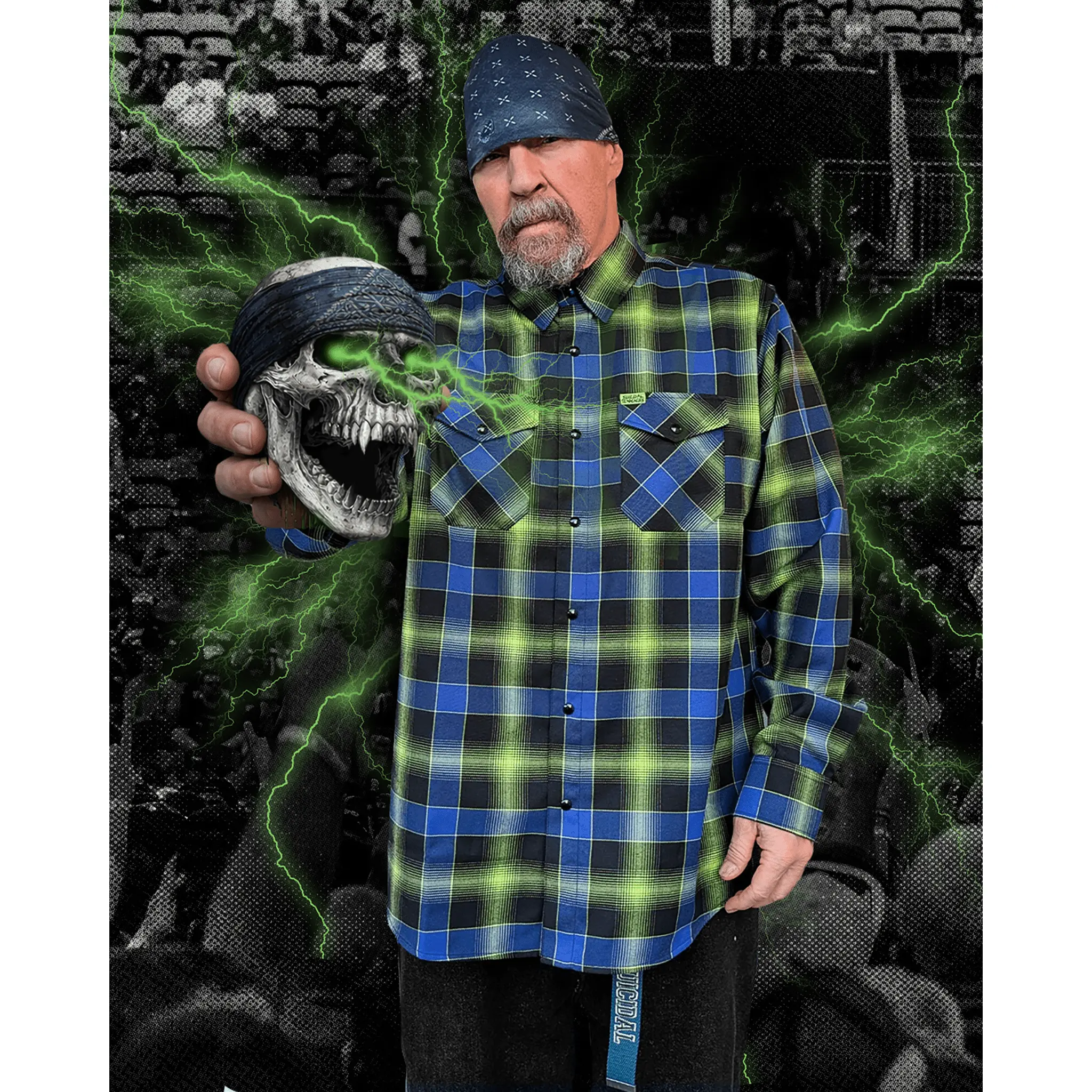 Suicidal Tendencies Adrenaline Addict Flannel Suicidal Tendencies Adrenaline Addict Flannel