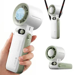 JAMAY Portable fan, Portable Handheld Turbo Fan, Handheld High Speed Fan, 199 Adjustable Levels, Up to 30 hours of use, Foldable Design, Ideal for Summer Travel & Outdoor Activities, #SummerWins #DealsForYouDays