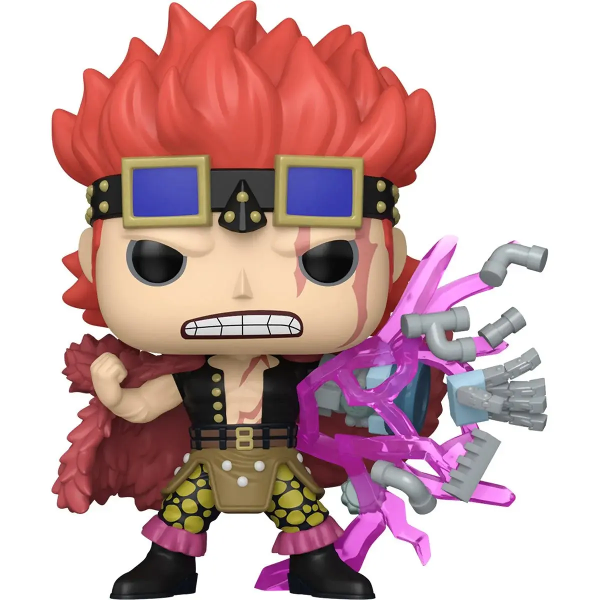 One Piece Eustass Kid Funko Pop Vinyl Figure #1932 Jiki Jiki No Mi Window Display Box