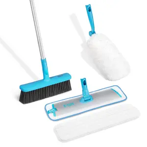 E-Cloth Easy-Click 4-in-1 Dusting & Floorcare Kit