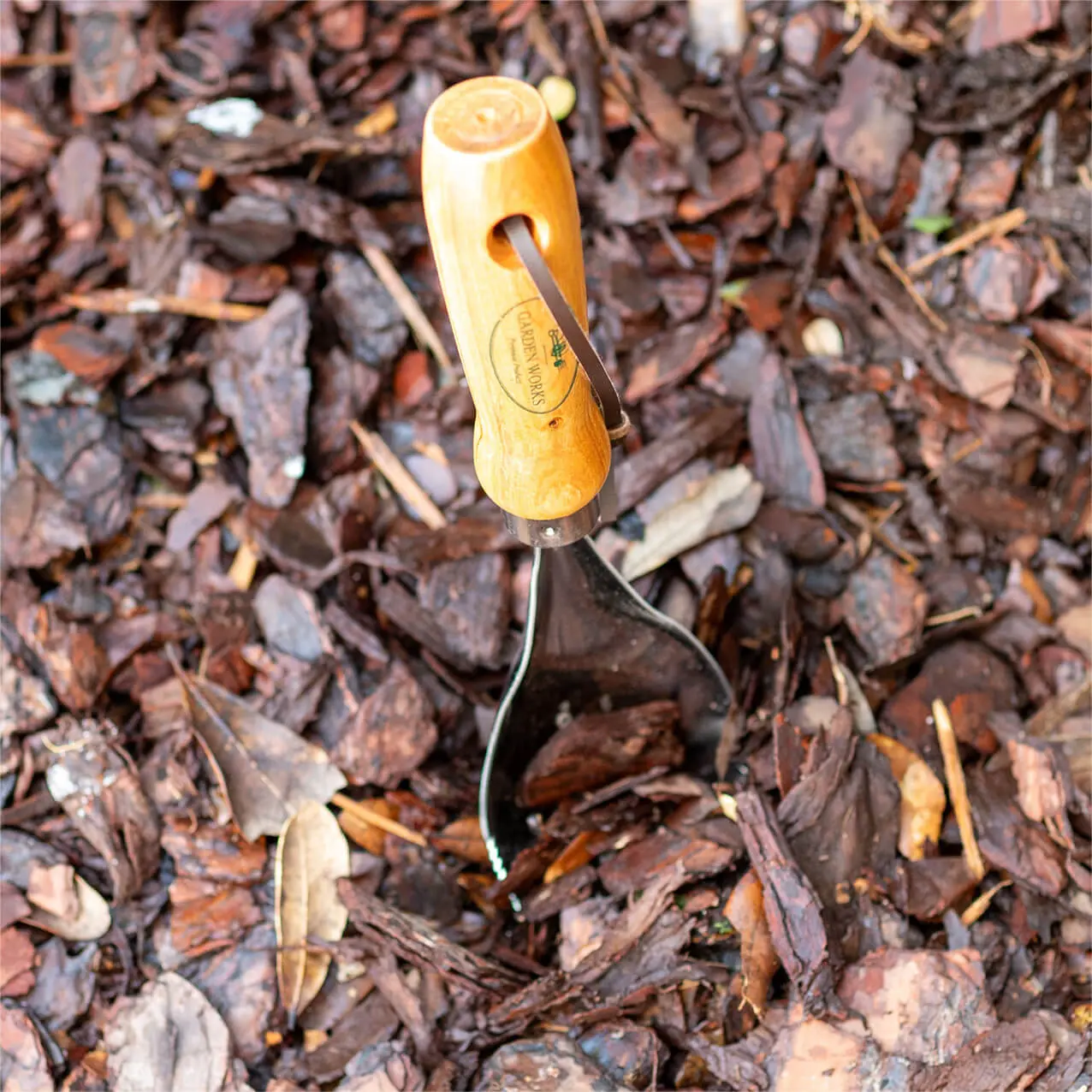 Classic Soil Scoop Made in USA of Steel and Birch