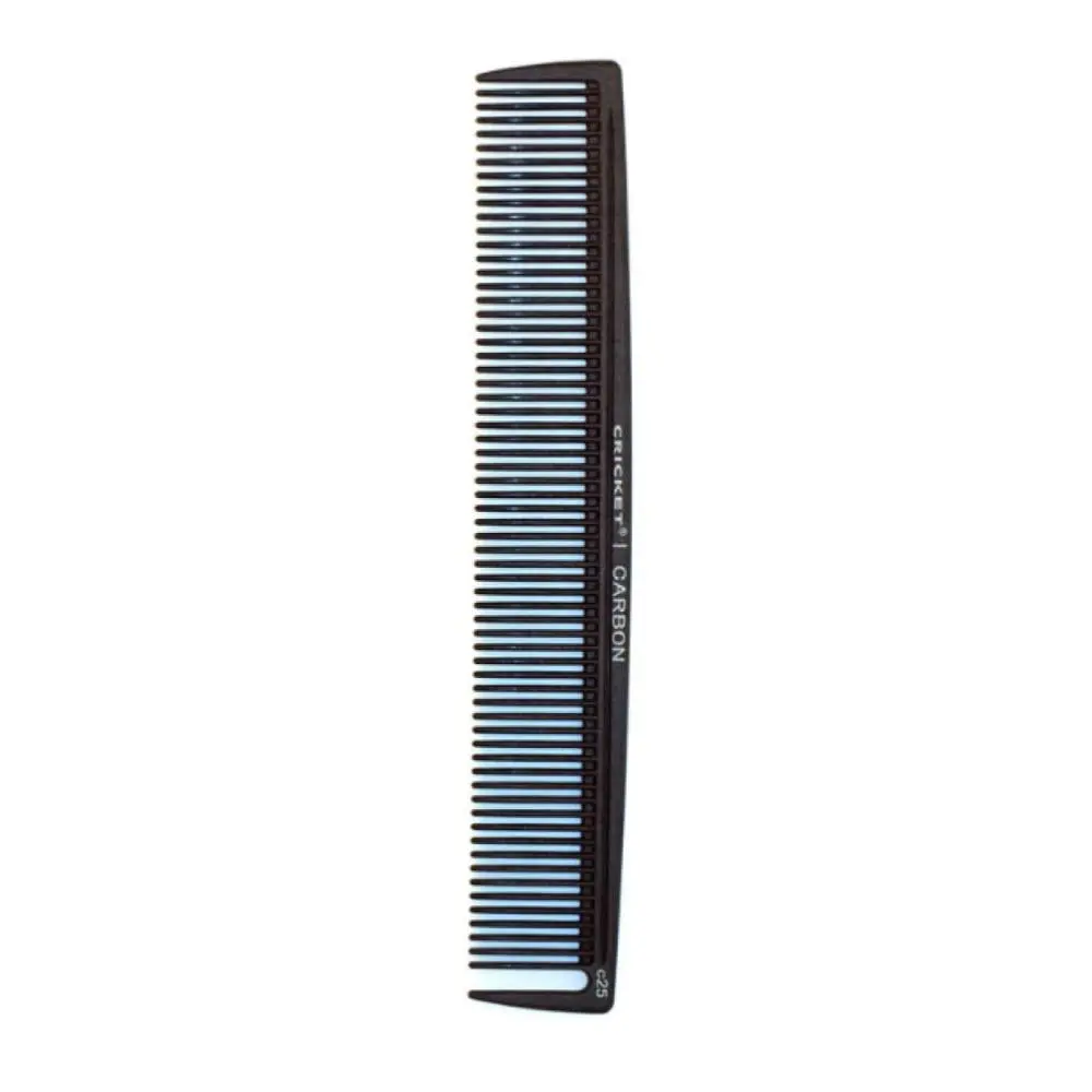 Cricket C25 Carbon All-Purpose Comb - Heat Resistant & Static-Free Hair Dye Tool with Sectioning Pick for Curly & Textured Hair, Hair Dye Comb