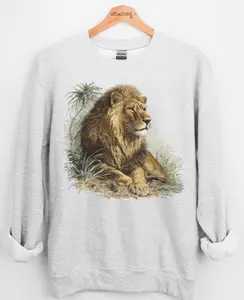 Real Lion Graphic Top