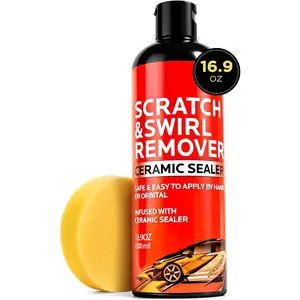 500ml  Scratch Remover for : Automotive Swirls Rrepair Eraser Restorer & Polishing with Buffer Pad - Scratch Eraser Kit for Light  Oxidation & Water Spots (16.9 fl oz)