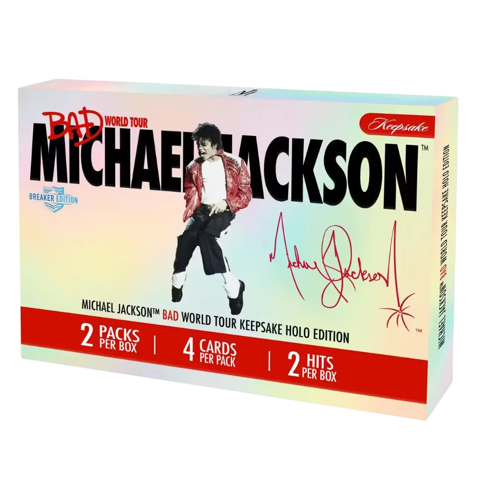 2026 Michael Jackson Bad World Tour Keepsake Holo Edition Breaker Box