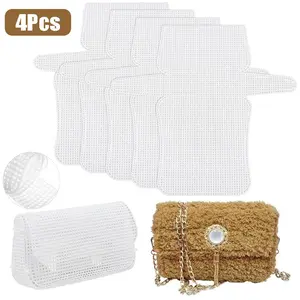 Plastic Sheets for DIY Hand Bag Projects, Plastic Sheets, Ideal for Crochet Bags, Embroidery, and Knitting Crafting, Crafting Materials, Handcraft