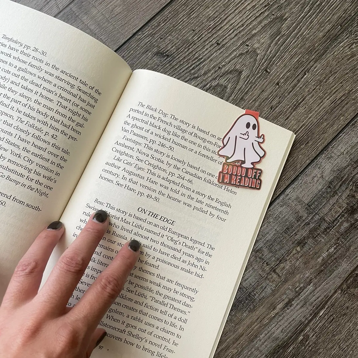 Boo Off Bookmarker