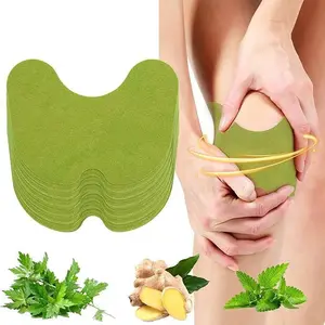 72 PCS Knee Patches Herbal, Wormwood Extract Sticker, Plaster for Knee Support, Knee Herbal Patch for Knee, Back, Neck, Shoulder