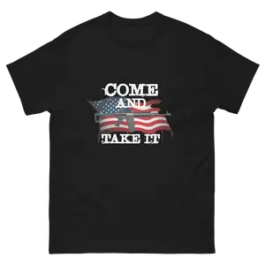 Come and Take It - Freedom Threads Patriotic Men's and Women's Classic Cotton T-Shirt