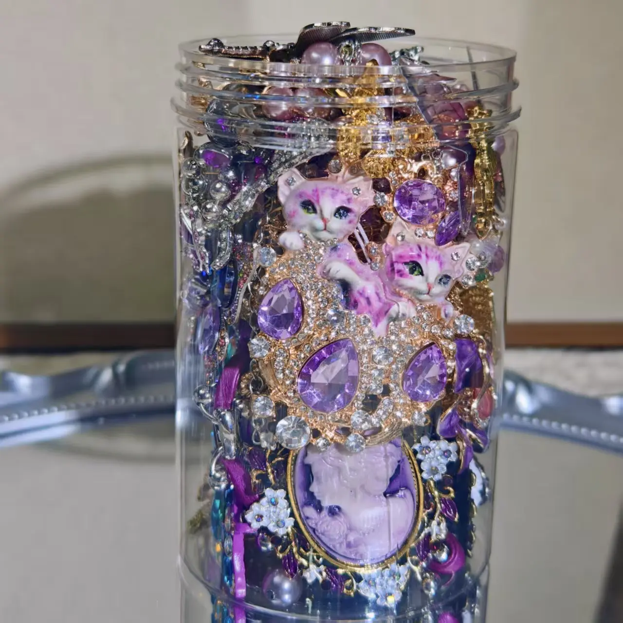 MIYA Color Aesthetics Jewelry Jar | Curated Color-Themed Collection | Brand New & Unused Accessories | Fixed Design | Creator Favorite