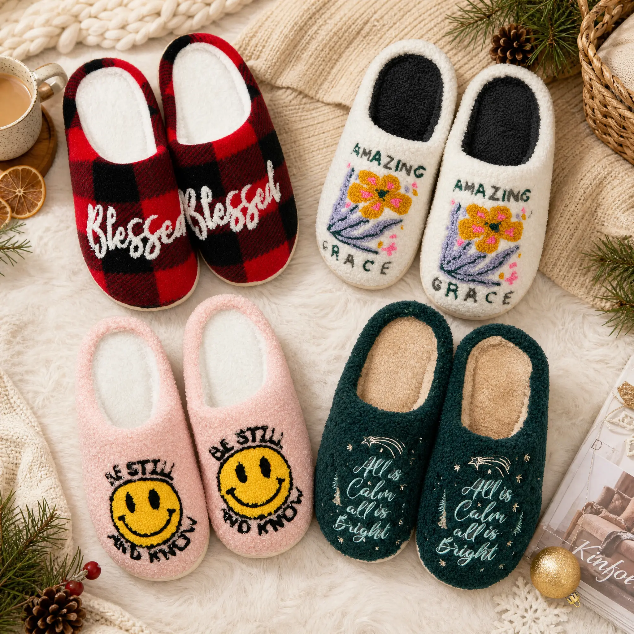Love in Faith I Christian Slippers