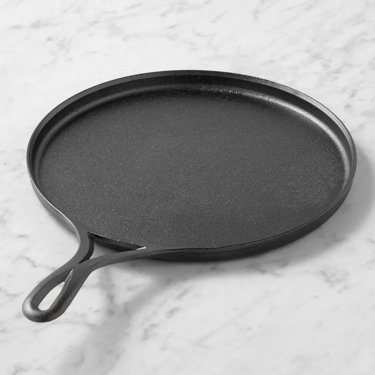 Lodge Blacklock Triple Seasoned Cast Iron Round Griddle, 11"
