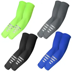 3 pairs Cooling Arm band Sleeves, Sun UV Protection Arm Sleeves, Perfect for Golfing, Cycling, Running, and Driving Youth Black