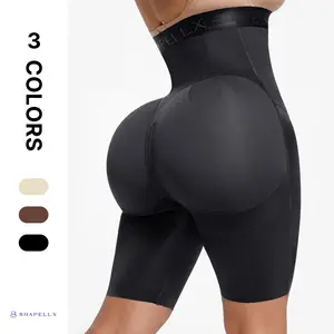 Shapellx AirSlim Shaping High Waist Brand Logo Shorts Shapewear Womenswear Panty Live