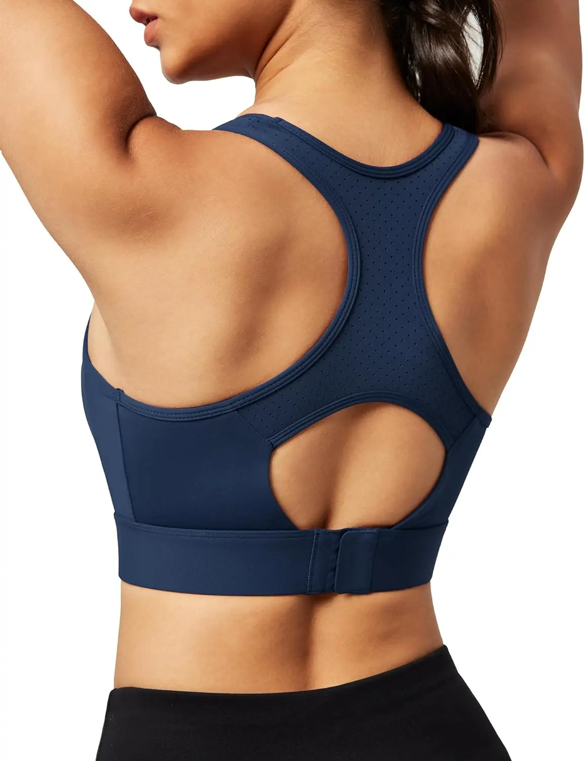 Sports Bras for Women High Support High Impact Sports Bra for Large Bust Racerback Push Up Workout Running Bra