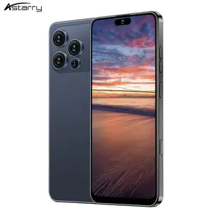 Astarry Smartphone Ultra HD Quality 17 Pro Max 4g Network 4GB+64GB ROM Dual Sim Face Unlock Octa-Core 6.93 Inch Screen Android 10.0 Touchscreen Smartphone