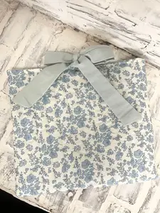 Blue Floral Bible Cover