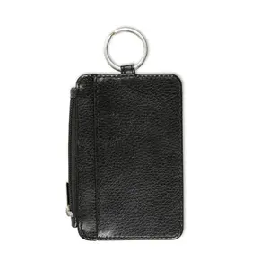 Black Zipper Wallet