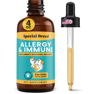 Special Breed Allergy & Immune with Elderberry, Allergy Relief for Cats and Dogs, Anti Itch Treatment, Relief for Pet Allergies, Immune Support for Cat or Dog, 4 oz