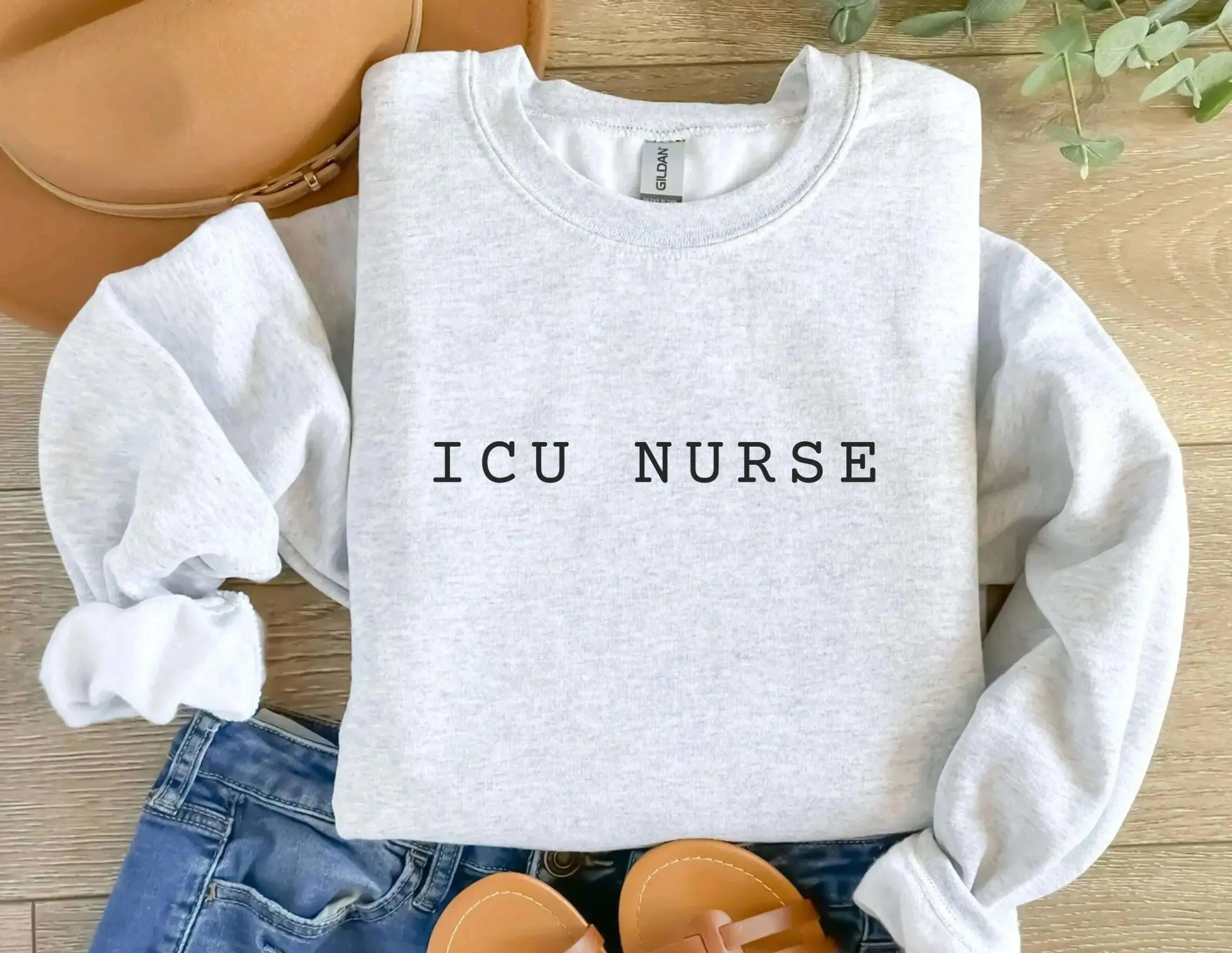 ICU Nurse T-Shirt / Sweatshirt / Hoodie, Intensive Care Unit Nurse Tee, ICU Nurse Tshirt, Er Nursing Shirt, Emergency Department,  Cotton Crewneck