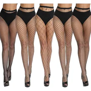 Fishnet Stockings, High  Tights for Women, Sparkle Rhinestone Fishnets Party Rhinestone Mesh Stockings Pantyhose