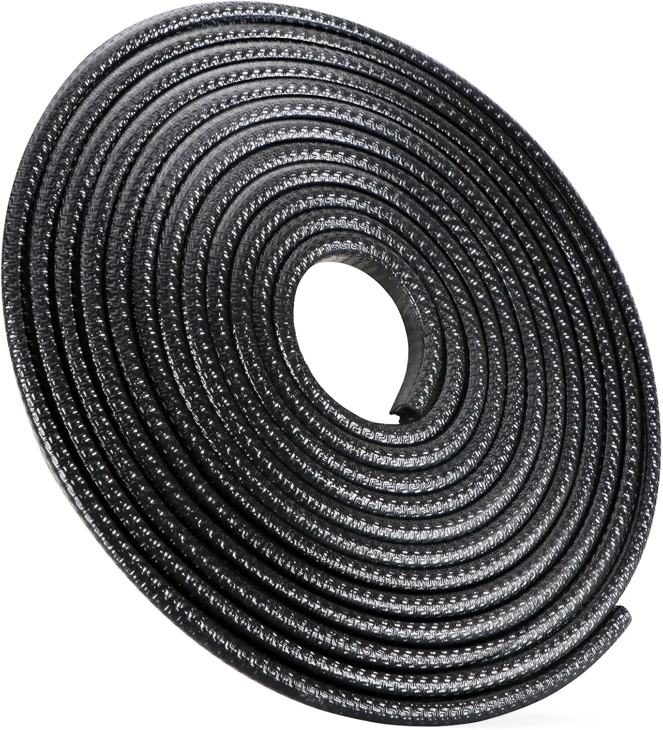 Black Automotive Door Edge Guards Strip - Upgraded, Easy to Install, Tight-Fitting, Fade-Resistant, Universal Fit Vehicle Rubber Edge Trim Molding, 16.5Ft