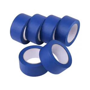 6- Blue Painters Tape 2 inches Wide, Blue Masking Tape Painter's Bulk Multi Pack, 1.95 inch x 55 Yards x 6 Rolls (330 Total Yards)
