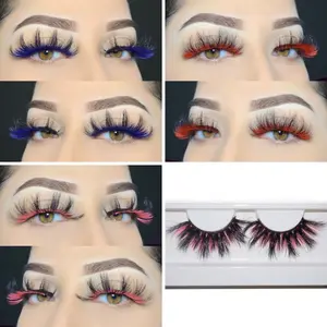 Ombré Color Eyelashes for Flawless Eye Makeup - Cosmetic - Eyelash Extension, Lash Extensions