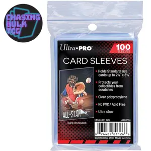 Ultra Pro Standard 2.5" x 3.5" Soft Sleeves 100 Count (Penny Sleeves)