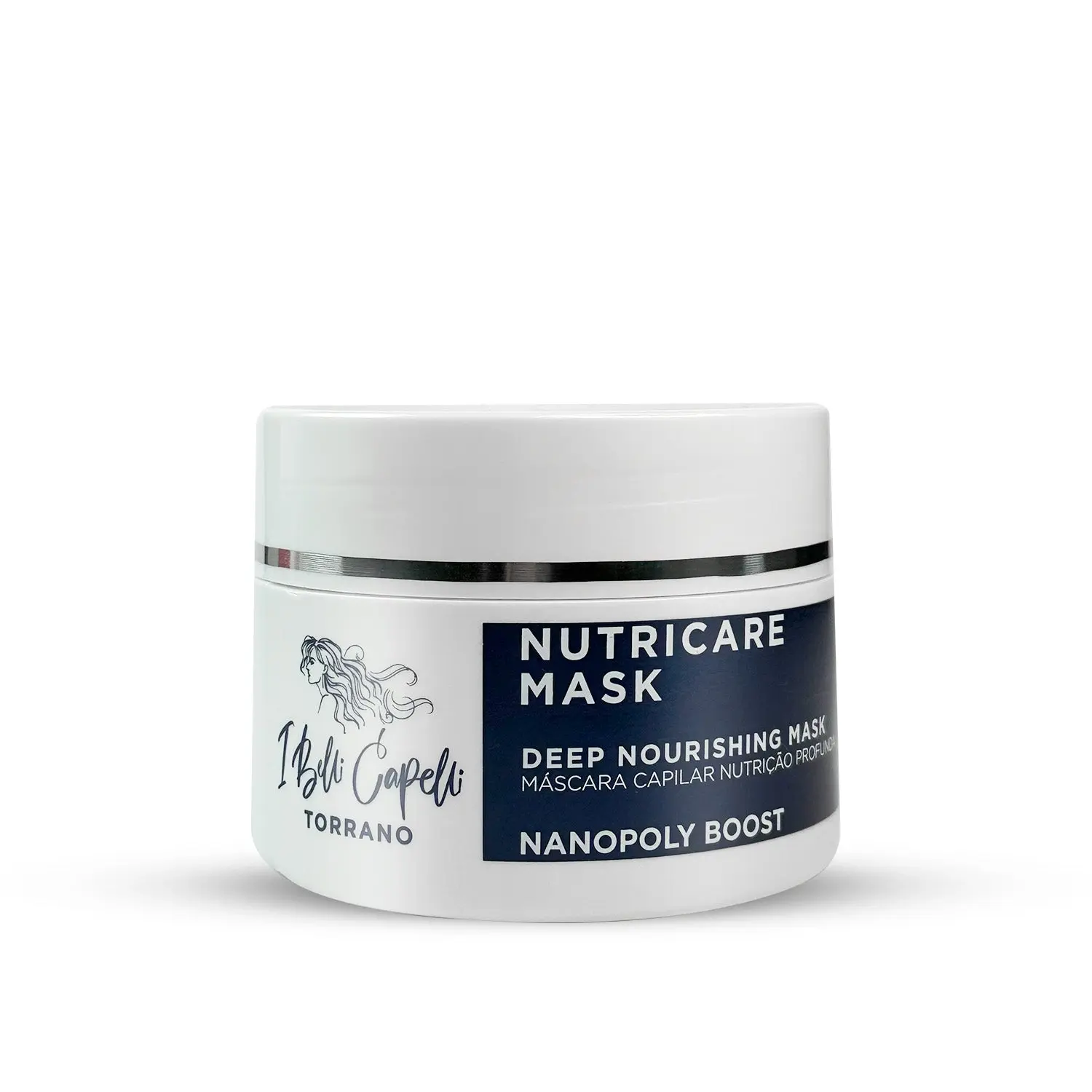 I Belli Capelli Torrano Intensive Deep Nutrition Haircare Hair Mask - Plant-Based Grape Formula, Hydrating, Restorative for Dry Hair - 300g-10.58 oz