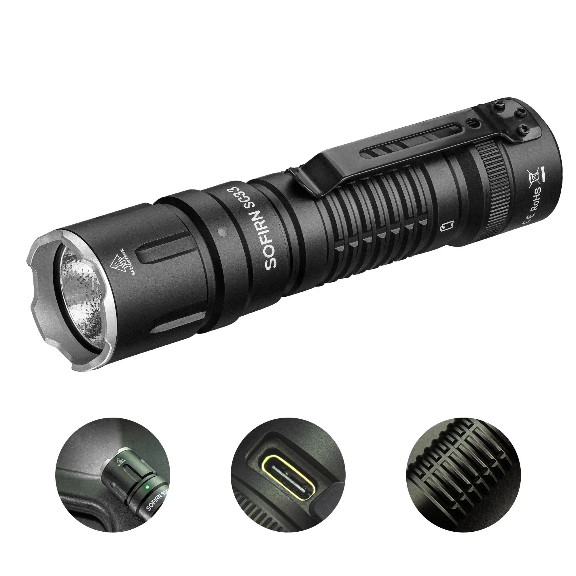 Sofirn SC33 Powerful EDC Flashlight