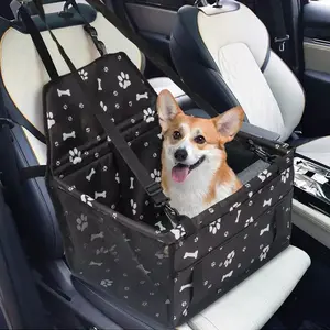 Portable Foldable Pet Carrier Bag, Breathable Summer Car Seat Cover, Ideal for Cats & Dogs, Travel Essential, Breathable Seat Covers