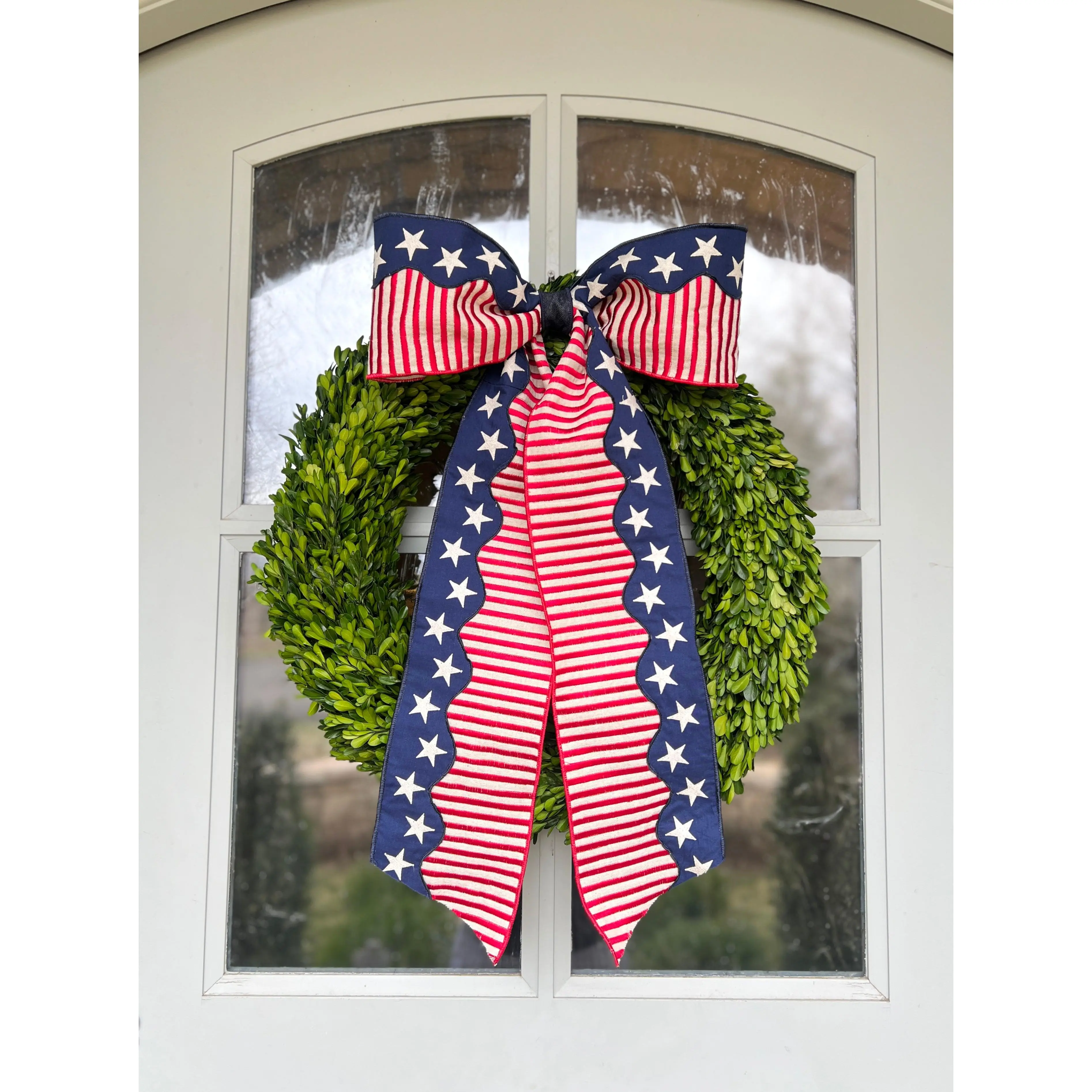 Haven Americana Wreath Bow