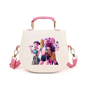 New children's bag witch hunter girl group change bag kpop anime cute storage bag messenger bag