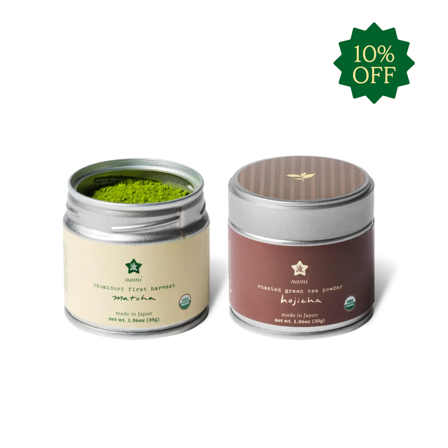 Matcha & Hojicha Duo Matcha & Hojicha Duo