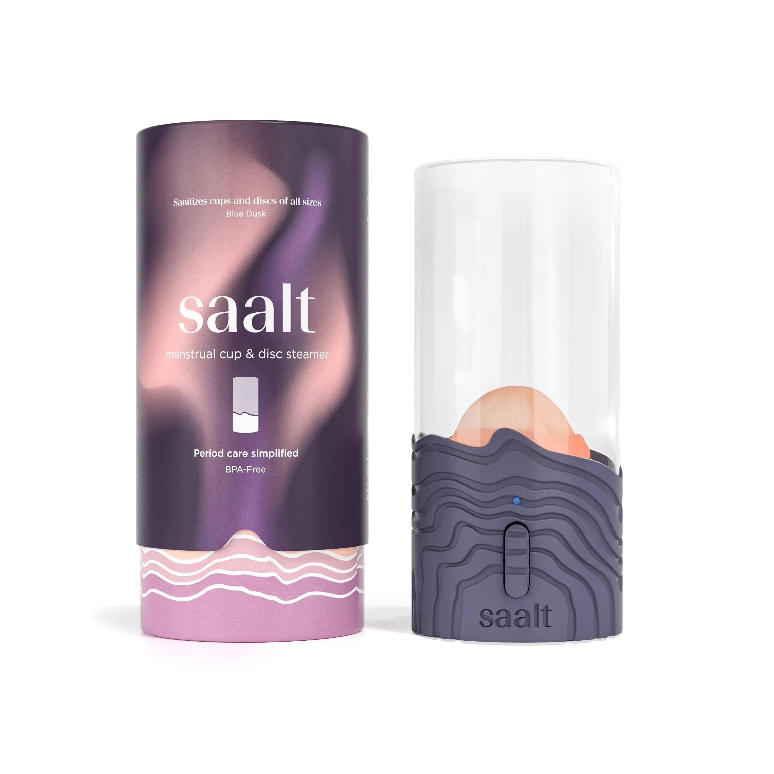 Saalt Steamer - Steam Clean Your Menstrual Cup or Menstrual Disc
