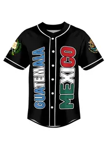 Mexican mixed jersey, versatile for daily use, fashionable for men