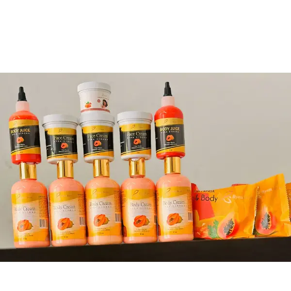 Byenblan Body Papaya smoothies and Cream 14 products big set