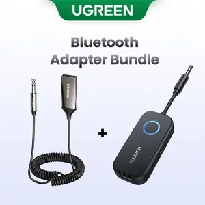 UGREEN Bluetooth 5.4-5.2 Adapter Bundle, Built-in microphone for hands-free calling, USB-A, 3.5mm Adapter for Car, TV and Home Audio System-Black Friday，TikTokShopBlackFriday ,TikTokShopHolidayHaul
