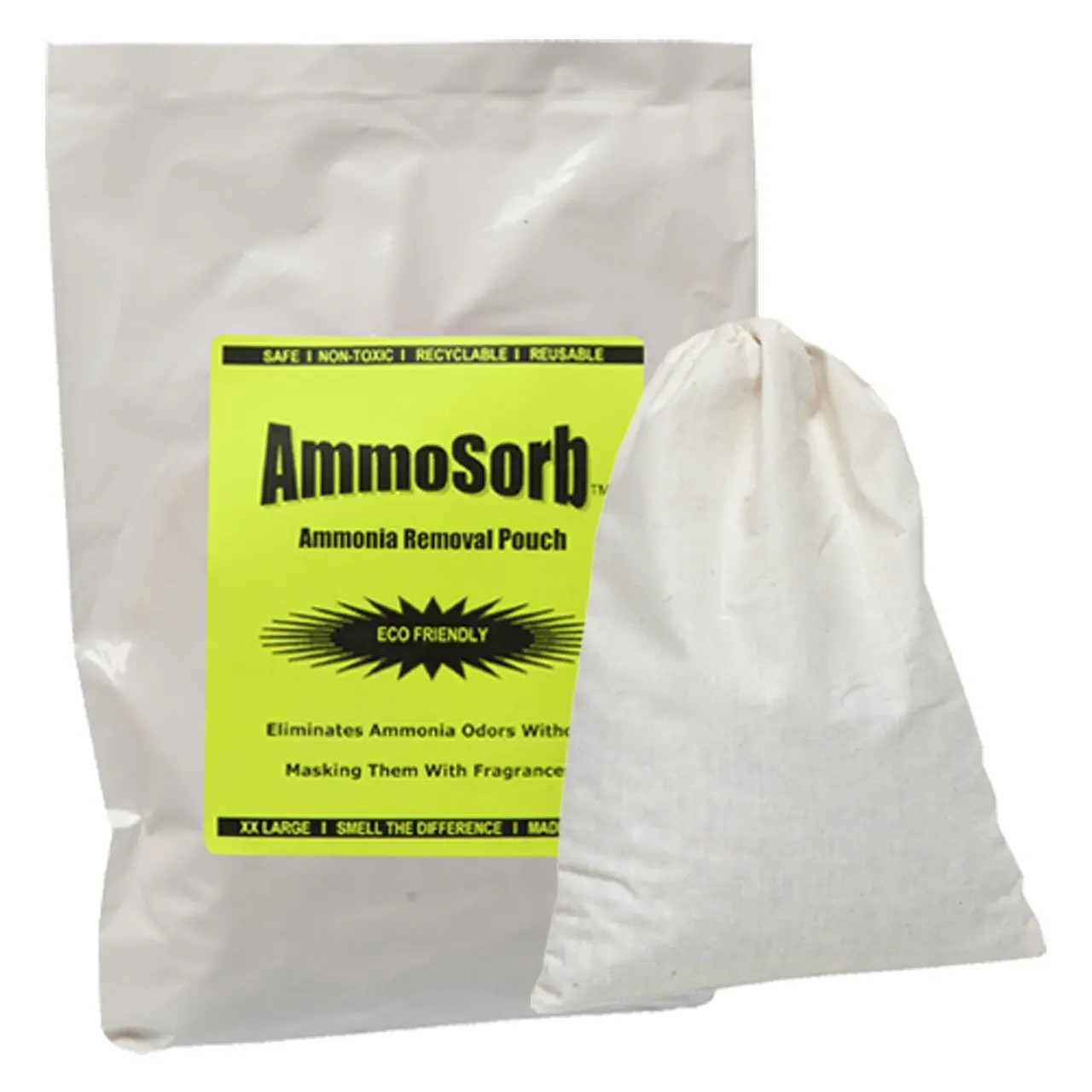 AMMOSORB Reusable Aquarium Ammonia Eliminator Pouch: Large