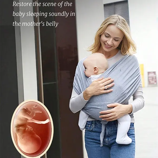 Baby Backpack Conforms to Ergonomics, Suitable for Outdoor Parenting with Backpack Straps, Newborn Baby Bag, X-Shaped Baby Sling