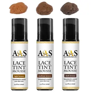 AAS Wig Lace Tint Mousse, Root Touch Up Hair Color for Haircare & Styling (Beauty & Personal Care)