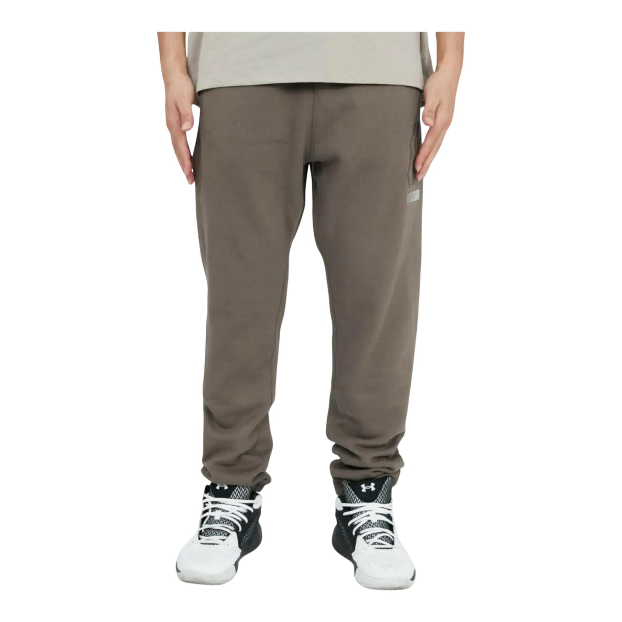Pro Standard MLB New York Yankees Neutral Sweatpants in Dark Taupe | Men's