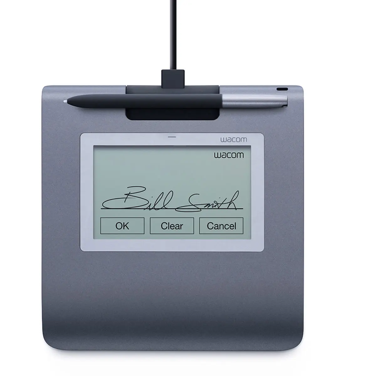 Wacom STU-430 Digital Electronic Writing Tablet - 4.5" LCD Screen Education Device, Pad with Tablet Pen, Handheld Signature Pad