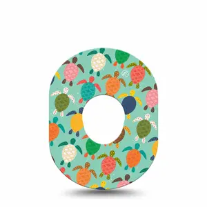 Sea Turtles Dexcom G7 and Stelo Tape